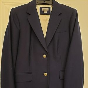 Navy Blue J. Crew Blazer